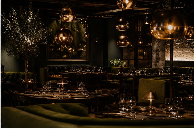 Enterijer restorana ŽAR